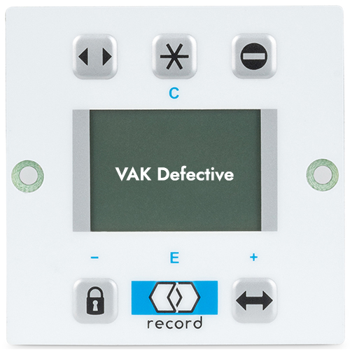 BDE Error 14 VAK Defective